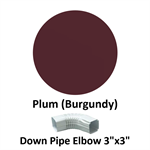Down Pipe Elbow 3^x3^  Buckskin