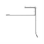 Gable Starter F 3^  Graphite Grey Textured