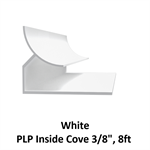 PLP Inside Cove 1/2^, 8ft  White