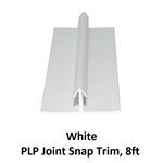 PLP Joint Snap Trim, 8ft  White