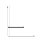 Standing Seam Side Wall with J, 3^ Face, 1-5/8^  Coffee Brown
