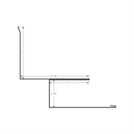 Standing Seam Side Wall with J, 5-1/4^ Face, 2-1/8^  Pebble Khaki