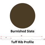29Ga. 36^ Tuff Rib  Burnished Slate