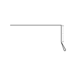 Gable Drip 1^  COLORBOND Brown