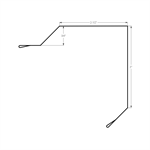Gable Cap Reroof  Iron Ore
