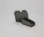 Stainless Steel Snowguard  Dark Brown