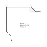 Outside Corner (Custom Length)  COLORBOND Brite White