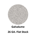 26 Ga. 48^ x 120^ Flat Stock  Galvalume