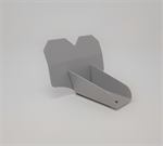 Stainless Steel Snowguard  Charcoal