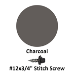 SFS  #12x3/4^ Woodgrip Lap Bond Seal Panel to Panel Fastener  (Charcoal)