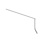 Eave Drip 1^  Iron Ore