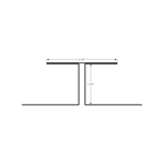 H-Trim 1-5/8^  Barn Board Wood Grain