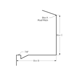 Eave Soffit/Fascia with J  Iron Ore