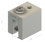 S-5-N 1.5  Snow Guard BLOCK For 1-1/2^ SnapLock Panel