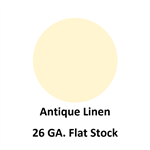 26 Ga. 48^ x 120^ Flat Stock  Antique Linen